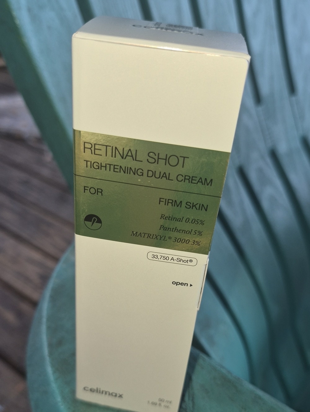 Retinal Shot Tightening Dual Cream - Green